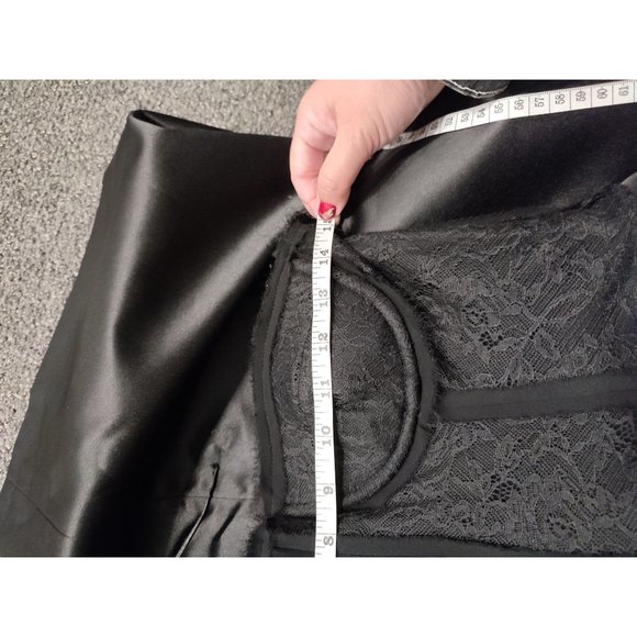 Zara Limited Edition Black Bustier Strapless Midi Dress - Picture 9 of 12